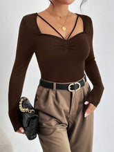 Women's Sweetheart T-shirt With Ruched Bust